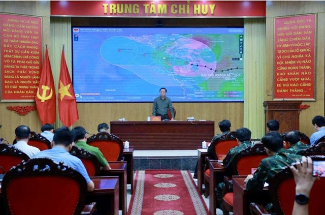 Phó Thủ tướng Chính phủ Trần Hồng Hà chủ trì hội nghị triển khai công tác ứng phó bão số 5- Ảnh 1. Phó Thủ tướng Chính phủ Trần Hồng Hà chủ trì hội nghị triển khai công tác ứng phó bão số 5- Ảnh 1.