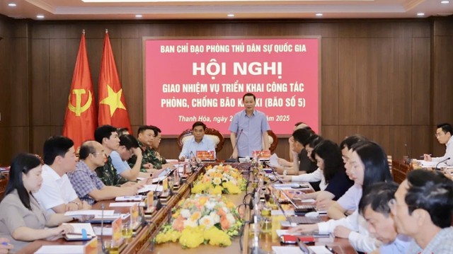 Phó Thủ tướng Chính phủ Trần Hồng Hà chủ trì hội nghị triển khai công tác ứng phó bão số 5- Ảnh 2. Phó Thủ tướng Chính phủ Trần Hồng Hà chủ trì hội nghị triển khai công tác ứng phó bão số 5- Ảnh 2.
