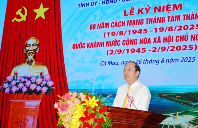 Cà Mau họp mặt kỷ niệm 80 năm Cách mạng Tháng Tám và Quốc khánh 2/9- Ảnh 2.