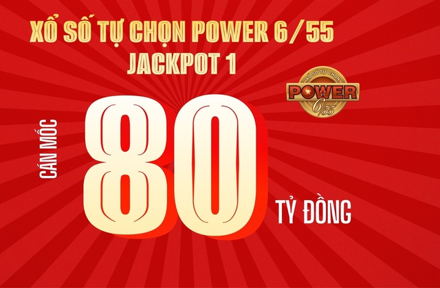 Vietlott Power 6/55 chính thức cán mốc 80 tỷ đồng: Lịch sử sẽ lặp lại?- Ảnh 1. Vietlott Power 6/55 chính thức cán mốc 80 tỷ đồng: Lịch sử sẽ lặp lại?- Ảnh 1.