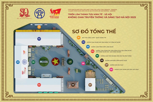 Khẳng định bản lĩnh và vị thế Thủ đô qua Triển lãm không gian truyền thống và sáng tạo Hà Nội 2025- Ảnh 1. Khẳng định bản lĩnh và vị thế Thủ đô qua Triển lãm không gian truyền thống và sáng tạo Hà Nội 2025- Ảnh 1.