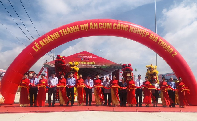 Đồng Tháp: Khánh thành Cụm công nghiệp Gia Thuận 2 - Bước phát triển mới vùng ven biển- Ảnh 1. Đồng Tháp: Khánh thành Cụm công nghiệp Gia Thuận 2 - Bước phát triển mới vùng ven biển- Ảnh 1.