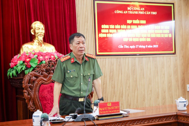 Cần Thơ: Quyết tâm giữ vững ANTT phục vụ Lễ kỷ niệm 80 năm Quốc khánh 2/9- Ảnh 1. Cần Thơ: Quyết tâm giữ vững ANTT phục vụ Lễ kỷ niệm 80 năm Quốc khánh 2/9- Ảnh 1.