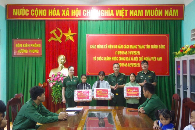 Đồn Biên phòng Hướng Phùng: Lan tỏa những việc làm nhân văn nơi biên cương- Ảnh 1. Đồn Biên phòng Hướng Phùng: Lan tỏa những việc làm nhân văn nơi biên cương- Ảnh 1.
