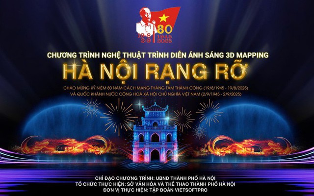 Tối ngày 29 và 30/8, người dân ở Hà Nội sẽ được chứng kiến sự kiện mãn nhãn chưa từng có- Ảnh 1. Tối ngày 29 và 30/8, người dân ở Hà Nội sẽ được chứng kiến sự kiện mãn nhãn chưa từng có- Ảnh 1.