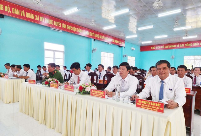 Giám đốc Sở VH, TT & DL TP Cần Thơ: Chỉ đạo Đại hội đại biểu Đảng bộ xã Mỹ Phước- Ảnh 1. Giám đốc Sở VH, TT & DL TP Cần Thơ: Chỉ đạo Đại hội đại biểu Đảng bộ xã Mỹ Phước- Ảnh 1.