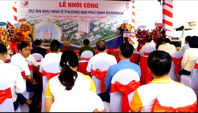 TP.HCM: Saigonres Group đồng thời khởi công dự án Phú Định Riverside và dự án Khu nhà ở Sài Gòn An Phú- Ảnh 2. TP.HCM: Saigonres Group đồng thời khởi công dự án Phú Định Riverside và dự án Khu nhà ở Sài Gòn An Phú- Ảnh 2.