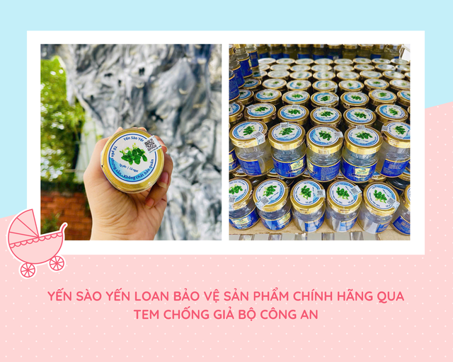 Yến sào Yến Loan bảo vệ sản phẩm chính hãng qua tem chống giả Bộ Công được phát hành bởi An Hà Yến sào Yến Loan bảo vệ sản phẩm chính hãng qua tem chống giả Bộ Công được phát hành bởi An Hà