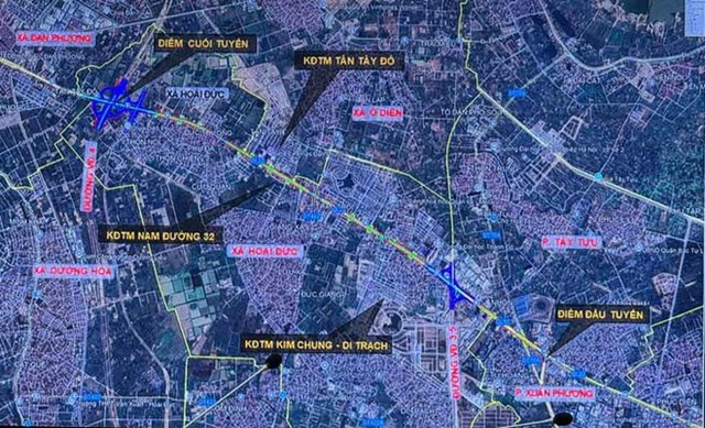 Hà Nội: Công bố phương án tuyến, vị trí công trình xây dựng tuyến đường 32- Ảnh 1.