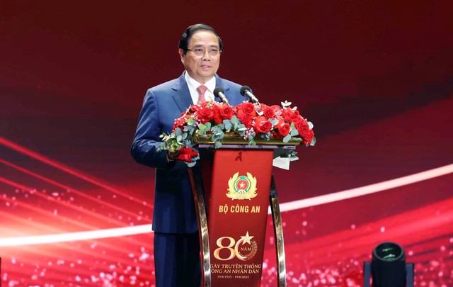Thủ tướng Phạm Minh Chính dự Đại hội Thi đua "Vì an ninh Tổ quốc" lần thứ IX- Ảnh 6.