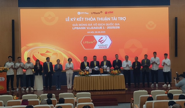Giải Bóng đá Vô địch Quốc gia LPBank 2025/26 chính thức khởi tranh từ ngày 15/8- Ảnh 1.