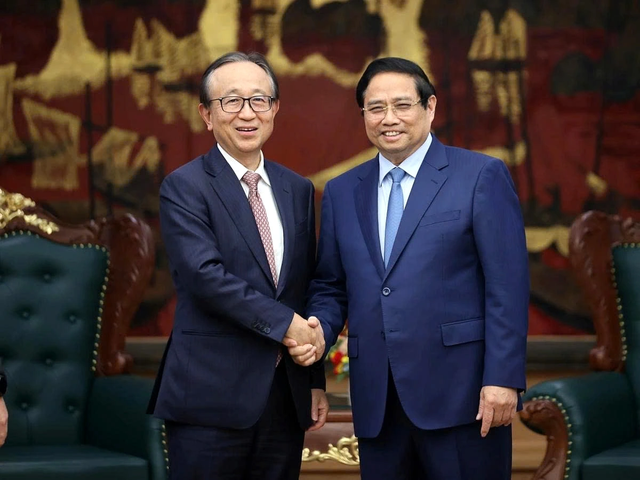 Tiếp "người khổng lồ ngân hàng" Nhật Bản, Thủ tướng mở lời về cộng đồng 11 nước: Sứ mệnh toàn châu Á- Ảnh 1.