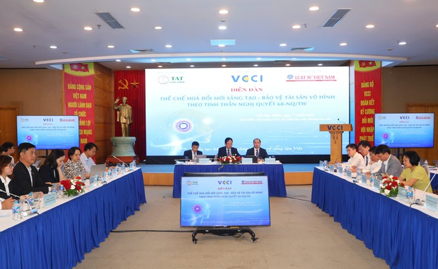 Thể chế hoá đổi mới sáng tạo - Bảo vệ tài sản vô hình theo tinh thần Nghị quyết 68- Ảnh 1.