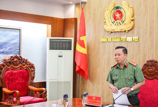 Công an TP Cần Thơ làm việc với Đoàn công tác của Cục An ninh nội địa, Bộ Công an- Ảnh 1.