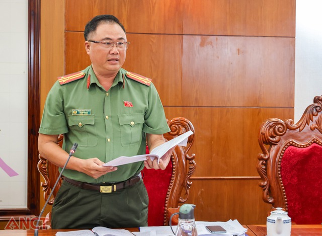 Công an TP Cần Thơ làm việc với Đoàn công tác của Cục An ninh nội địa, Bộ Công an- Ảnh 4.