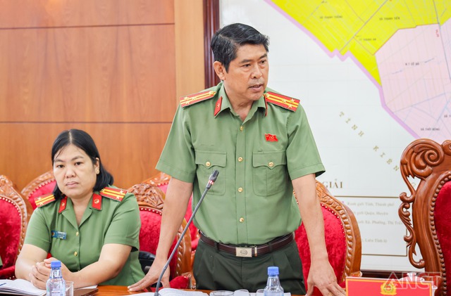 Công an TP Cần Thơ làm việc với Đoàn công tác của Cục An ninh nội địa, Bộ Công an- Ảnh 5.