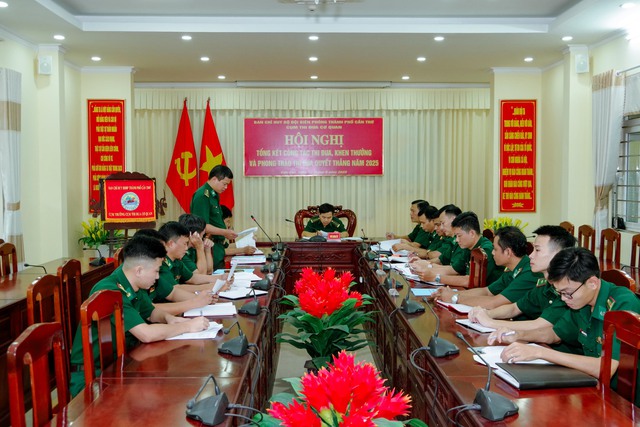 Cụm thi đua cơ quan BĐBP TP Cần Thơ tổng kết phong trào thi đua Quyết thắng năm 2025- Ảnh 1.