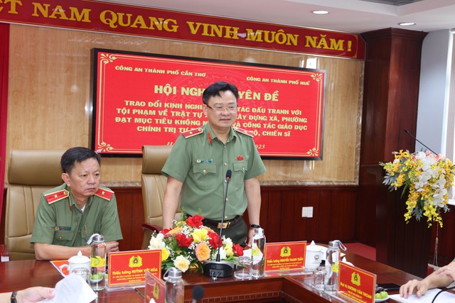 Công an TP Cần Thơ và Công an TP Huế tăng cường phối hợp, trao đổi kinh nghiệm công tác- Ảnh 4.
