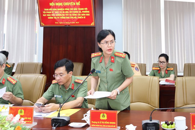 Công an TP Cần Thơ và Công an TP Huế tăng cường phối hợp, trao đổi kinh nghiệm công tác- Ảnh 8.