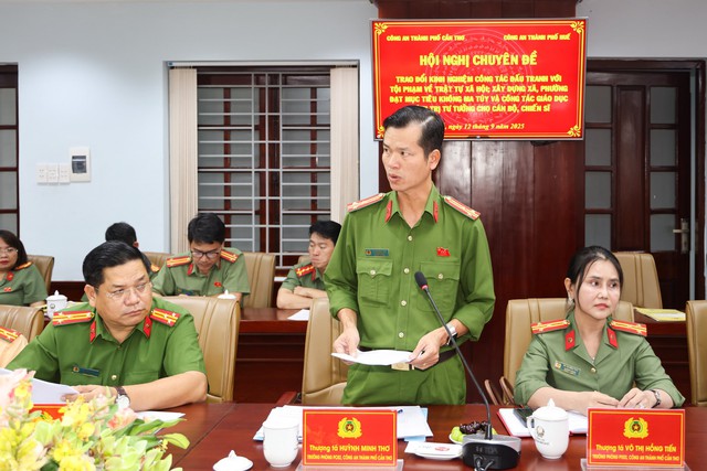 Công an TP Cần Thơ và Công an TP Huế tăng cường phối hợp, trao đổi kinh nghiệm công tác- Ảnh 9.
