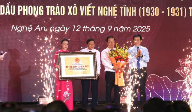 Nghệ An rạng rỡ: Bản hùng ca 995 năm danh xưng và 95 năm ngọn lửa bất diệt Xô Viết Nghệ Tĩnh- Ảnh 4.
