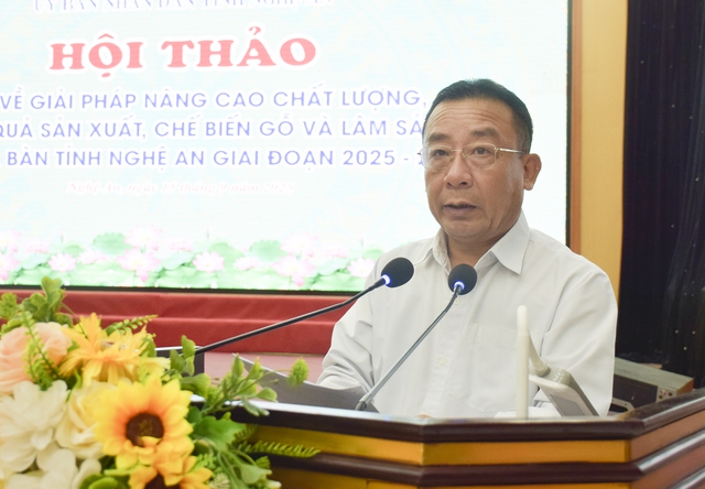 Nghệ An: Nâng cao chất lượng sản xuất, chế biến gỗ và lâm sản giai đoạn 2025 - 2030- Ảnh 3.