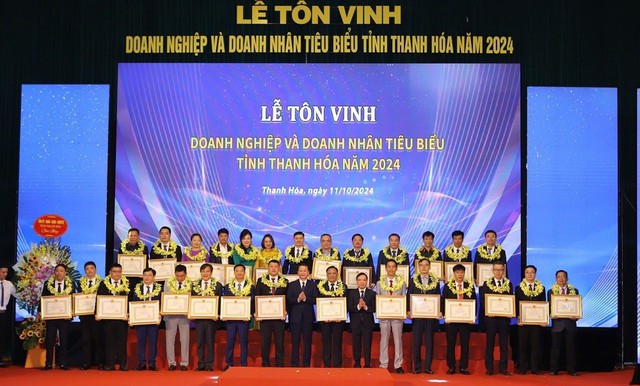 Thanh Hóa: Dự kiến khen thưởng 80 doanh nghiệp, doanh nhân tiêu biểu năm 2025- Ảnh 1. Thanh Hóa: Dự kiến khen thưởng 80 doanh nghiệp, doanh nhân tiêu biểu năm 2025- Ảnh 1.
