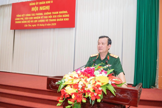 Đảng ủy Quân khu 9: Tổng kết công tác phòng, chống tham nhũng, lãng phí, tiêu cực- Ảnh 3. Đảng ủy Quân khu 9: Tổng kết công tác phòng, chống tham nhũng, lãng phí, tiêu cực- Ảnh 3.