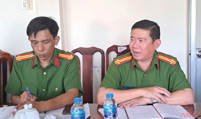 Lãnh đạo Công an TP Cần Thơ kiểm tra các mặt công tác tại Công an xã Thạnh Xuân- Ảnh 3.