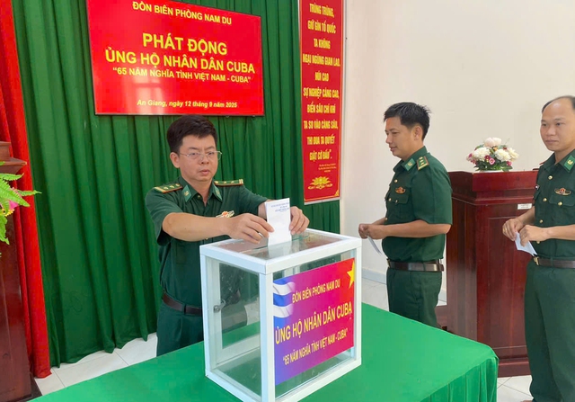 BĐBP tỉnh An Giang góp sức vun đắp tình hữu nghị Việt Nam - Cuba- Ảnh 1.