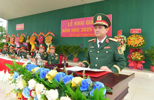 Trường Quân sự Quân khu 9 khai giảng năm học 2025-2026- Ảnh 4.