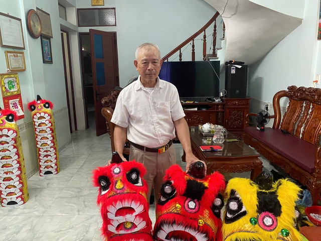 Hưng Yên: “Giữ lửa” nghề làm đầu lân truyền thống- Ảnh 1.