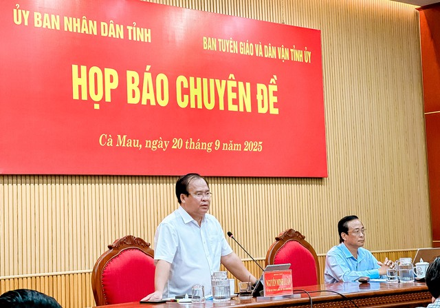 Cà Mau họp báo cung cấp thông tin về việc cưỡng chế thu hồi đất tại xã Sông Đốc- Ảnh 4. Cà Mau họp báo cung cấp thông tin về việc cưỡng chế thu hồi đất tại xã Sông Đốc- Ảnh 4.