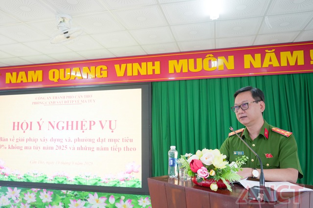 Quyết tâm xây dựng 20% địa bàn xã, phường không ma túy năm 2025 trên địa bàn TP Cần Thơ - Ảnh 8. Quyết tâm xây dựng 20% địa bàn xã, phường không ma túy năm 2025 trên địa bàn TP Cần Thơ - Ảnh 8.