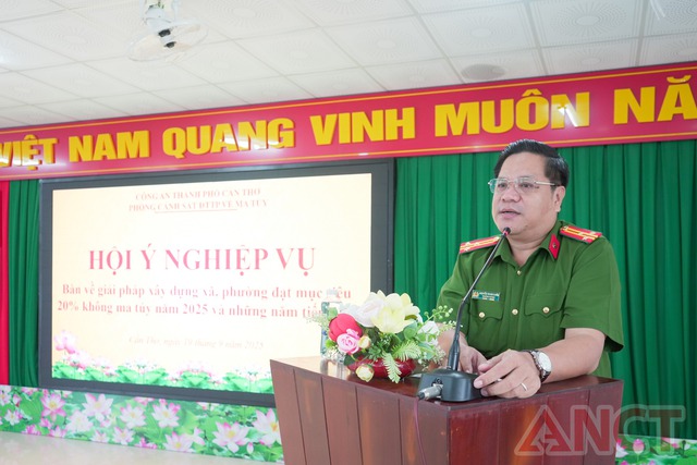 Quyết tâm xây dựng 20% địa bàn xã, phường không ma túy năm 2025 trên địa bàn TP Cần Thơ - Ảnh 2. Quyết tâm xây dựng 20% địa bàn xã, phường không ma túy năm 2025 trên địa bàn TP Cần Thơ - Ảnh 2.