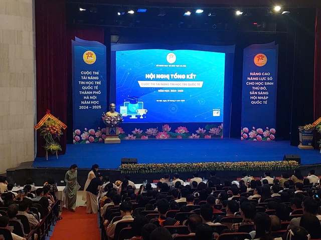 Cuộc thi Tài năng Tin học trẻ quốc tế: Khi giáo dục số trở thành thương hiệu của Thủ đô- Ảnh 1. Cuộc thi Tài năng Tin học trẻ quốc tế: Khi giáo dục số trở thành thương hiệu của Thủ đô- Ảnh 1.