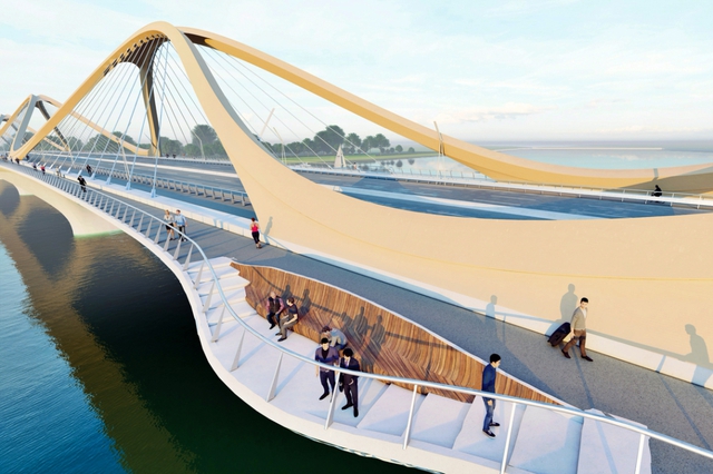 Hà Nội: Phê duyệt Dự án đầu tư xây dựng cầu Trần Hưng Đạo theo phương thức PPP- Ảnh 1. Hà Nội: Phê duyệt Dự án đầu tư xây dựng cầu Trần Hưng Đạo theo phương thức PPP- Ảnh 1.