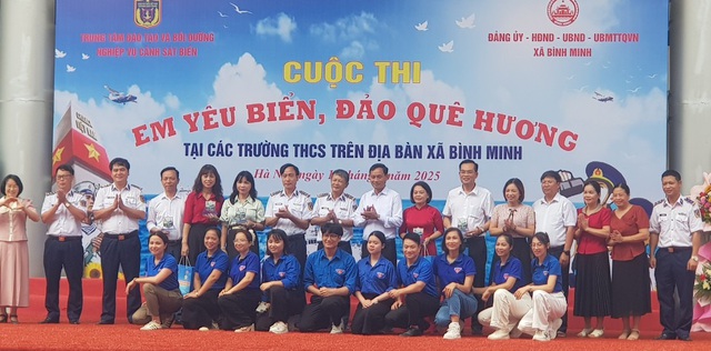 Sôi nổi Cuộc thi “Em yêu biển, đảo quê hương” tại các trường THCS trên địa bàn xã Bình Minh- Ảnh 5.