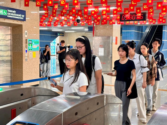 Hà Nội: Thử nghiệm định danh, xác nhận sinh trắc học  trên tuyến Cát Linh - Hà Đông- Ảnh 1.