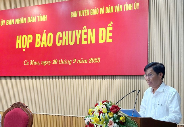 Cà Mau họp báo cung cấp thông tin về việc cưỡng chế thu hồi đất tại xã Sông Đốc- Ảnh 2. Cà Mau họp báo cung cấp thông tin về việc cưỡng chế thu hồi đất tại xã Sông Đốc- Ảnh 2.