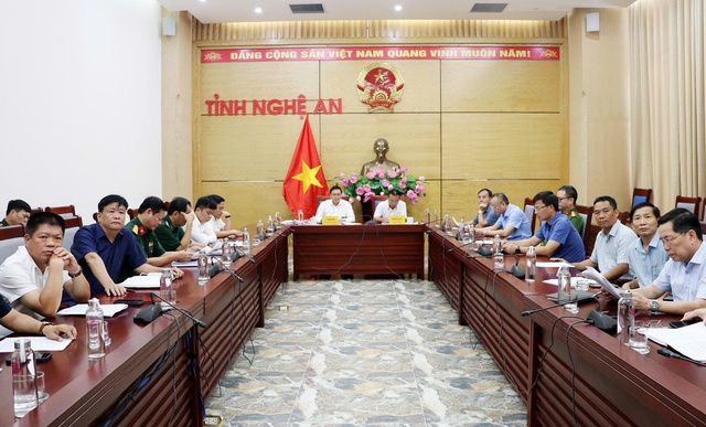 Nghệ An: Triển khai công tác ứng phó với bão số 9 (Ragasa)- Ảnh 1.