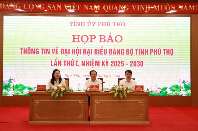 Sẵn sàng cho Đại hội đại biểu Đảng bộ tỉnh Phú Thọ lần thứ I, nhiệm kỳ 2025 - 2030- Ảnh 1.