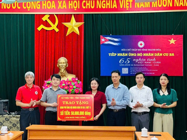 Thanh Hóa: Đã tiếp nhận hơn 2,87 tỷ đồng ủng hộ nhân dân Cuba- Ảnh 2. Thanh Hóa: Đã tiếp nhận hơn 2,87 tỷ đồng ủng hộ nhân dân Cuba- Ảnh 2.