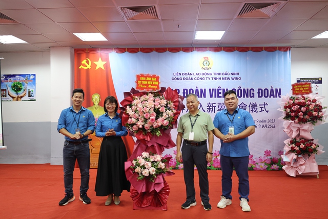 Công đoàn Công ty New Wing kết nạp hơn 2.100 đoàn viên- Ảnh 4.