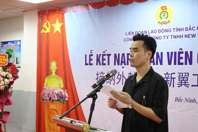 Công đoàn Công ty New Wing kết nạp hơn 2.100 đoàn viên- Ảnh 5.