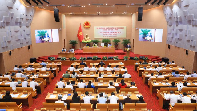 HĐND thành phố Hà Nội xem xét 4 nhóm vấn đề quan trọng- Ảnh 1.