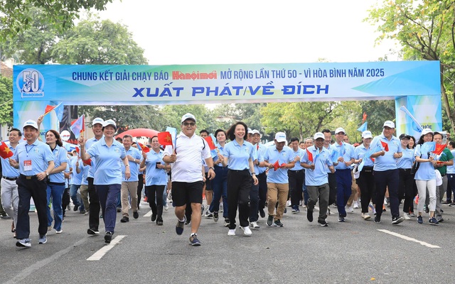 Chung kết Giải chạy Báo Hànộimới mở rộng lần thứ 50 - Vì hòa bình năm 2025- Ảnh 1.