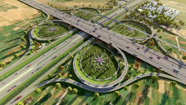 Hà Nội chuẩn bị khởi công đoạn cao tốc Vành đai 4 vào 6/9- Ảnh 1. Hà Nội chuẩn bị khởi công đoạn cao tốc Vành đai 4 vào 6/9- Ảnh 1.