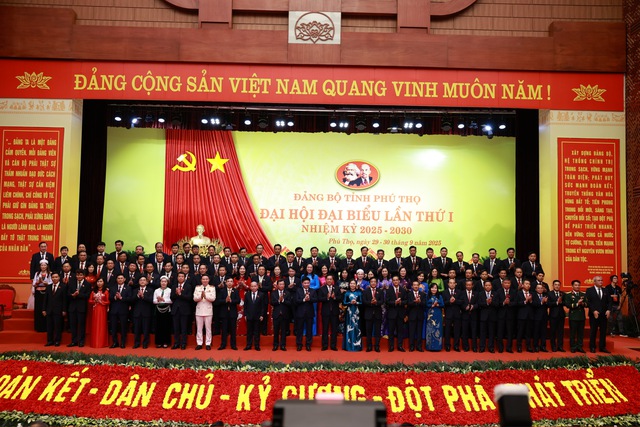 Đại hội đại biểu Đảng bộ tỉnh Phú Thọ lần thứ I: Khơi dậy khát vọng phát triển- Ảnh 5.