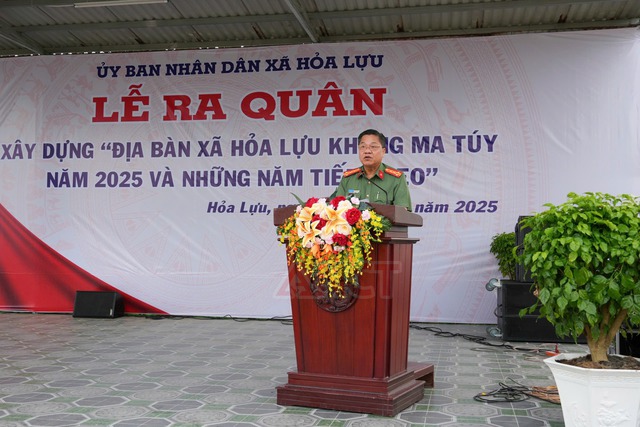 Xã Hỏa Lựu tổ chức Lễ ra quân xây dựng địa bàn không ma túy năm 2025- Ảnh 3. Xã Hỏa Lựu tổ chức Lễ ra quân xây dựng địa bàn không ma túy năm 2025- Ảnh 3.